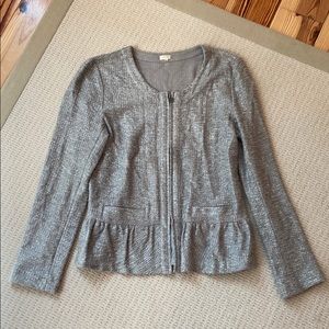 J Crew Peplum Blazer